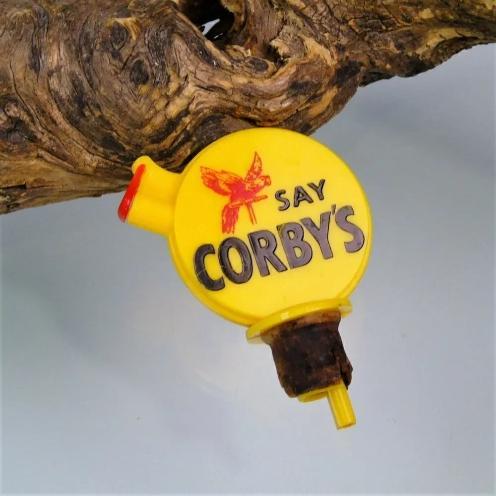 Vintage Say Corbys Liquor Bottle Cork Stopper